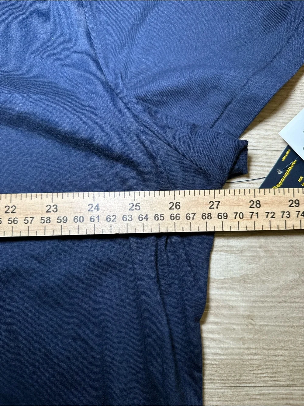 Polo by Ralph Lauren Navy Short Sleeve Crew Tee with Red Pony